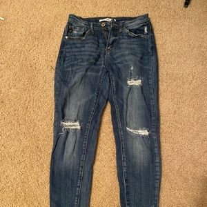 Light Wash Kancan Skinny Jeans